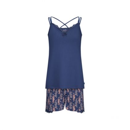 Charliechoe Women Shortama The Only One in the Sea blauw Xs -